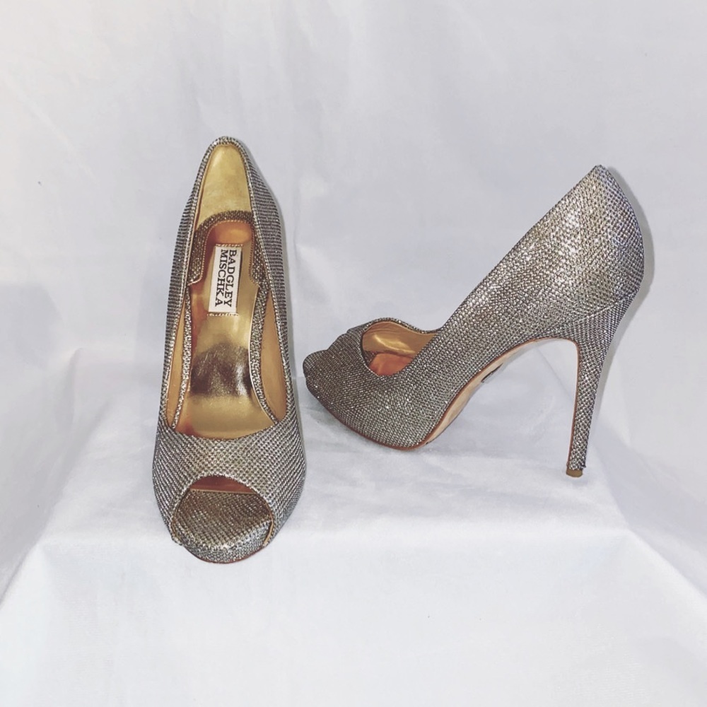 Badgley Mischka Sparkle Heels